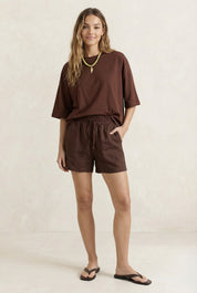 Cocoa Oversized Tee