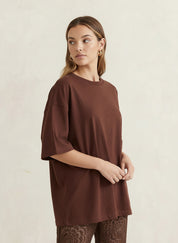 Cocoa Oversized Tee