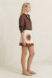 Solis Crochet Mini Skirt