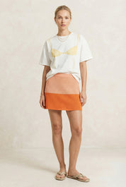 Sorbet Crochet Mini Skirt