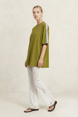 Venti Tee in Olive